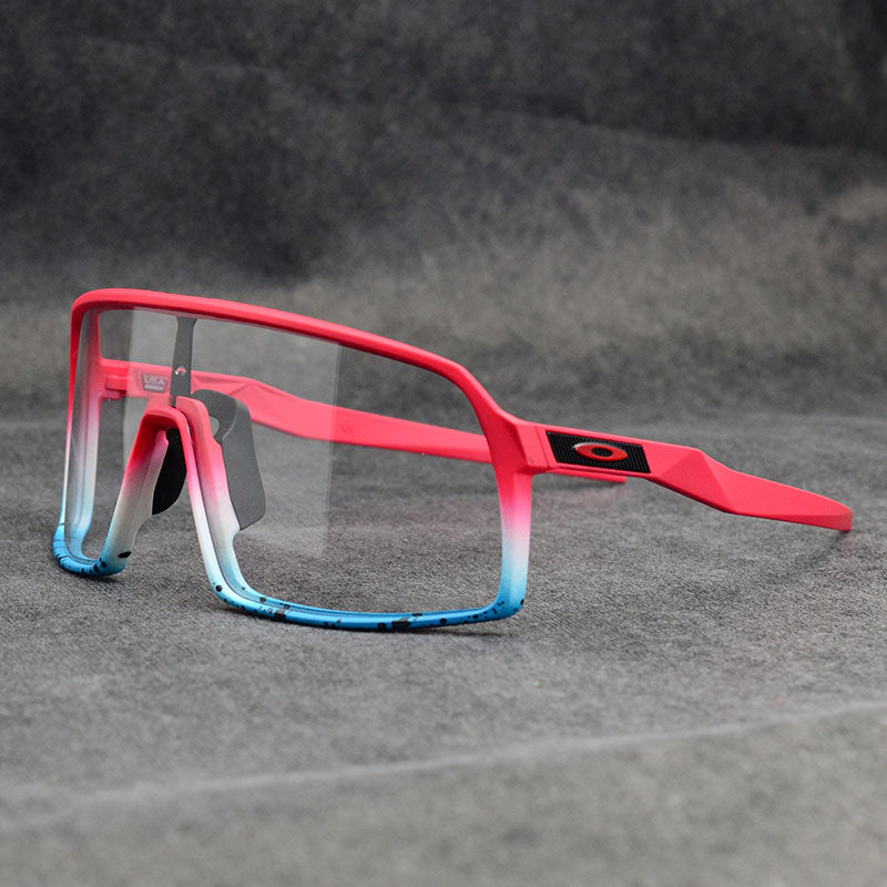 Óculos ciclismo triathlon e corrida OAKLEY Stro lentes fotocromáticas